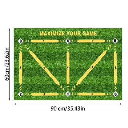 Soccer Ball Control Training Mat