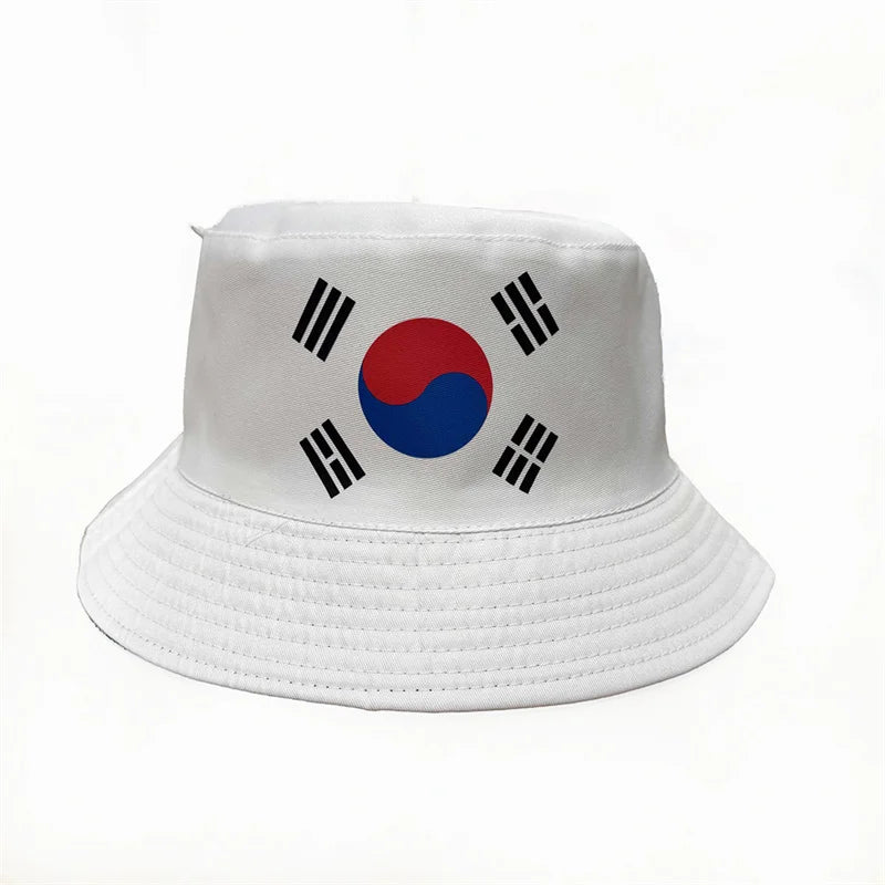 Reversible National Flag Bucket Hat