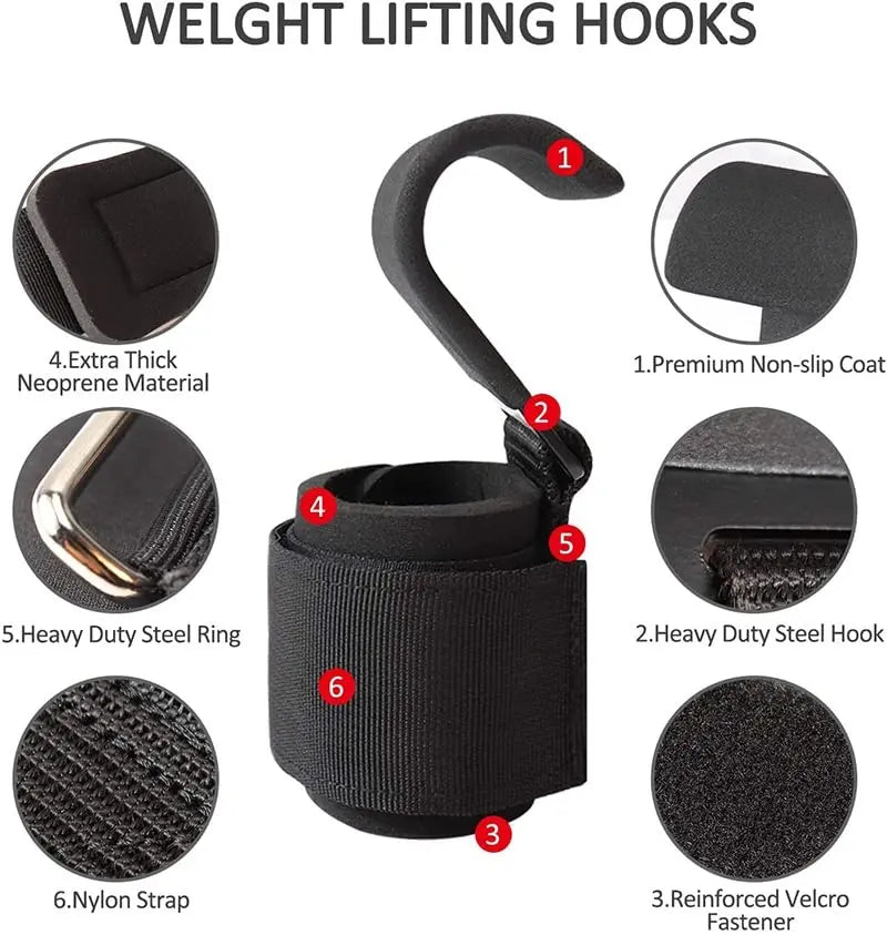 Heavy Duty Lifting Hook Grips