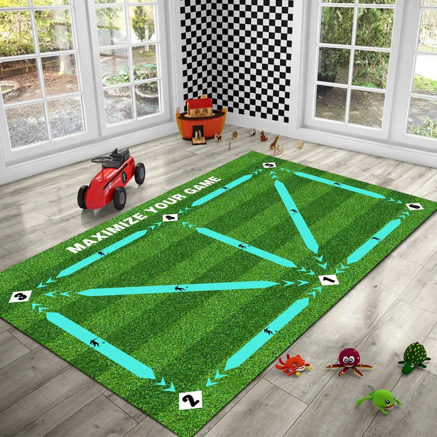 Soccer Ball Control Training Mat