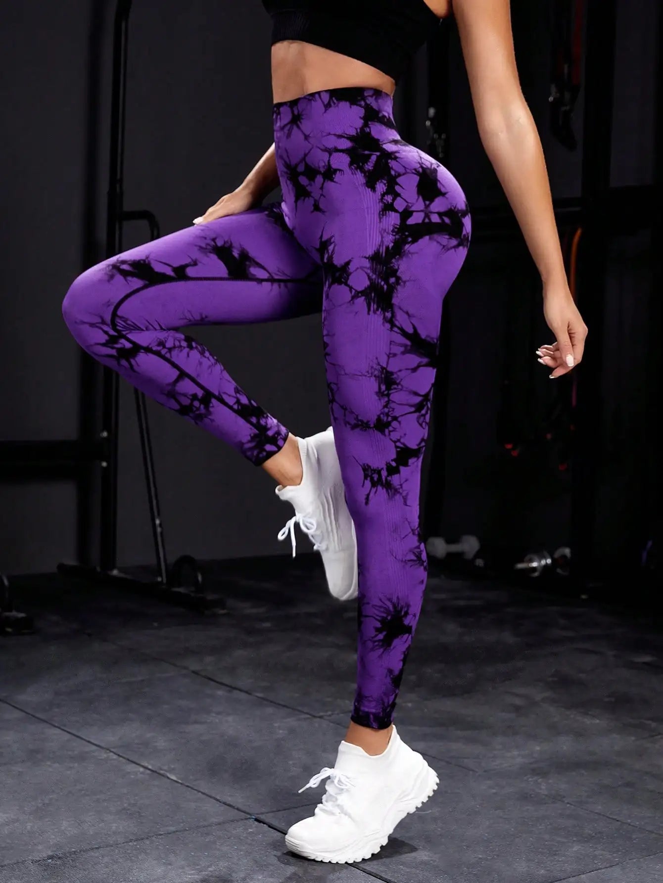 Women’s High-Waist Seamless Fitness Leggings