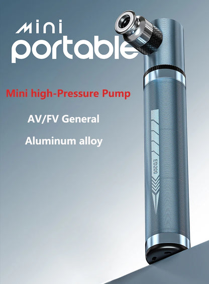 Mountain Road Bike Portable Bicycle Pump