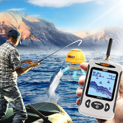 Wireless Fish Finder 135ft Depth
