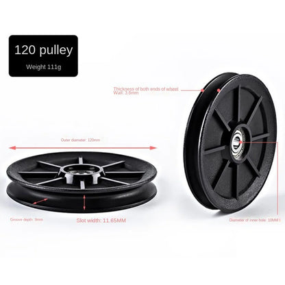 Nylon Pulley Wheel for Gym Cable Machine