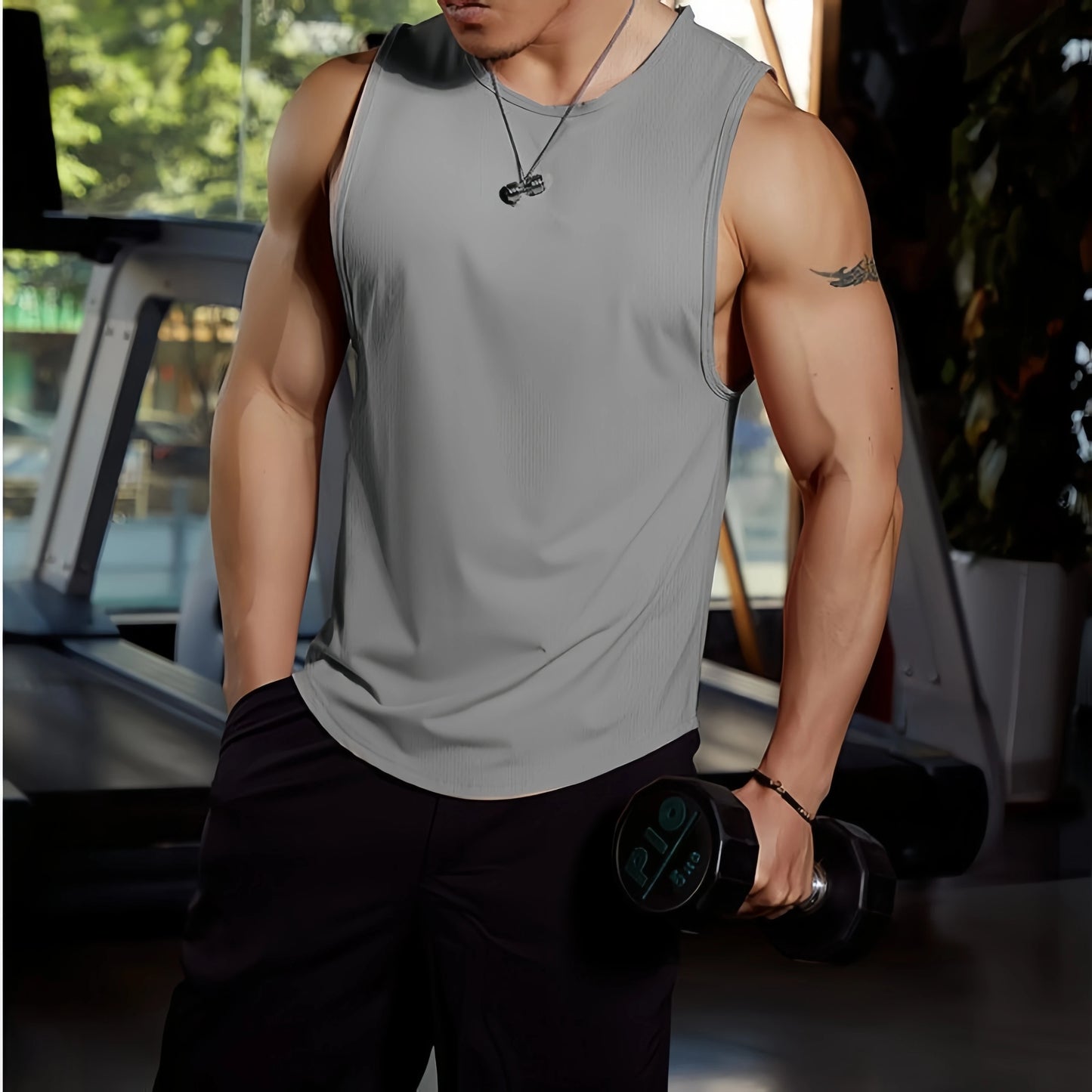 Men’s Quick-Dry Gym Tank Top