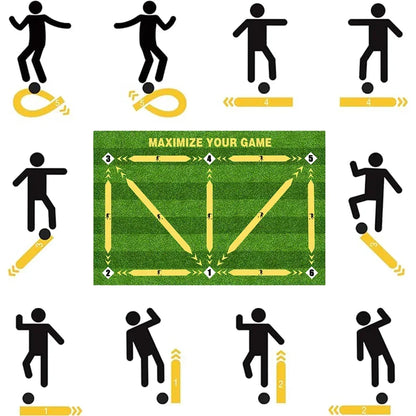Soccer Ball Control Training Mat