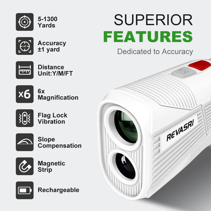 1300 Yards Professional Golf Rangefinder