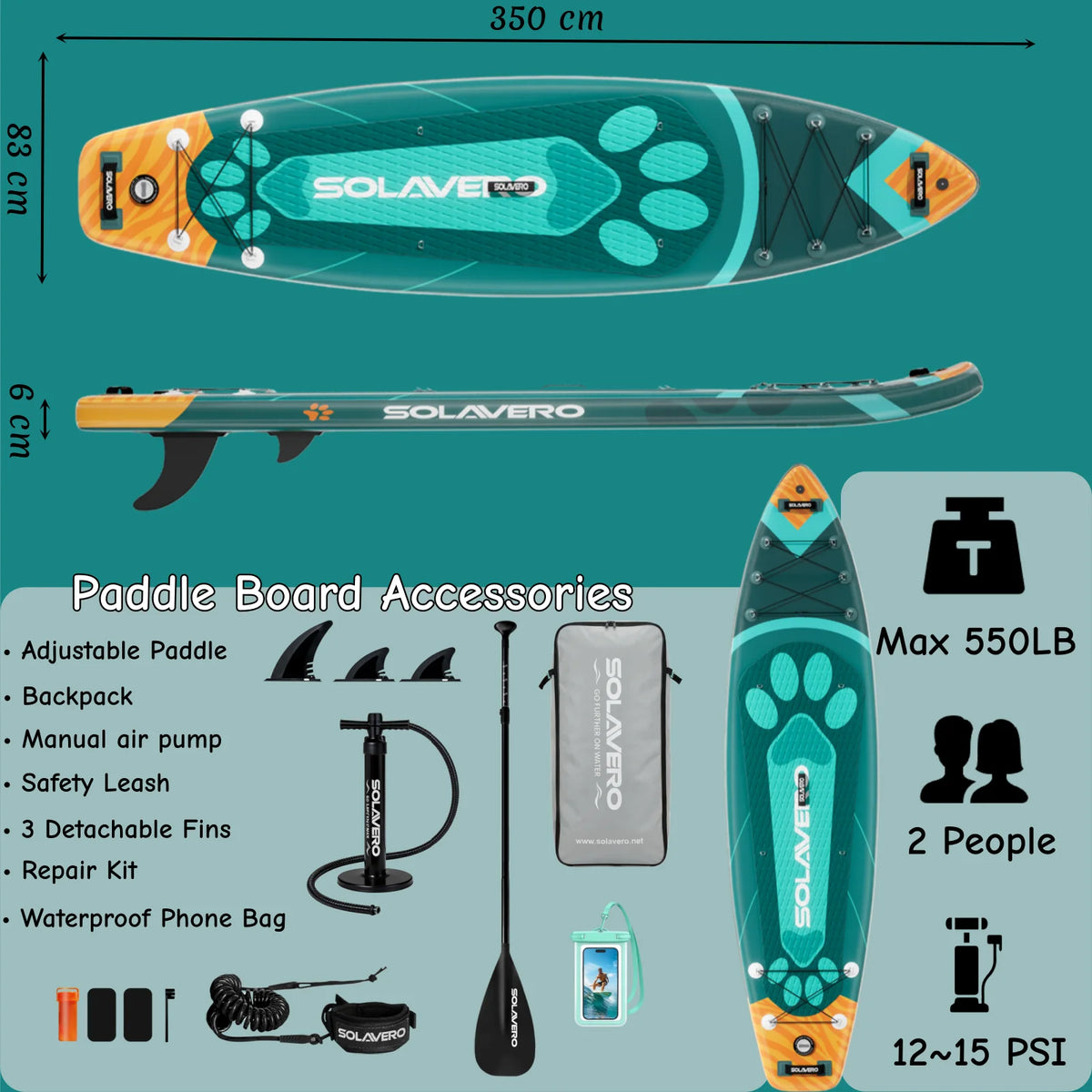 Inflatable Stand Up Paddle Board