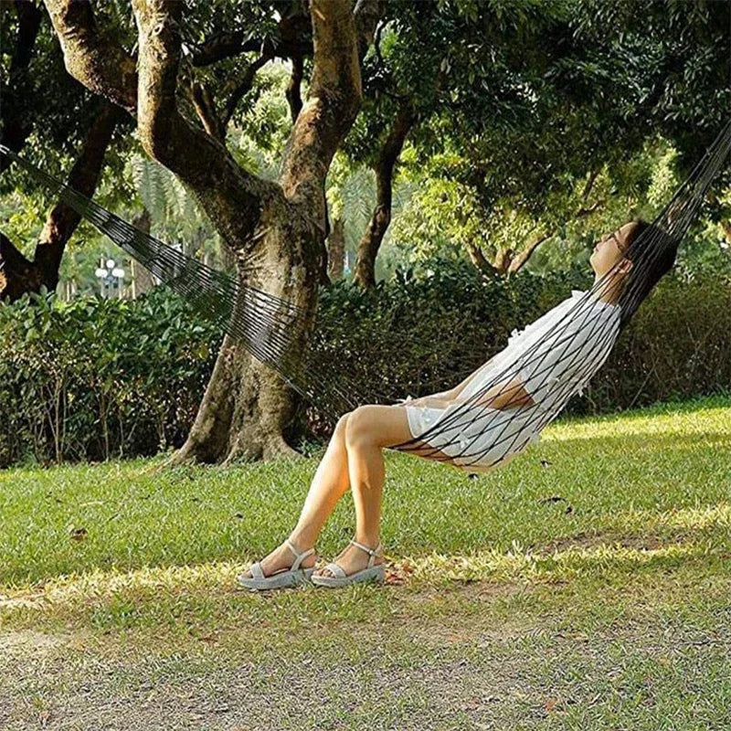Portable Mesh Nylon Camping Hammock