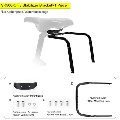 Bike Saddle Extension Mount