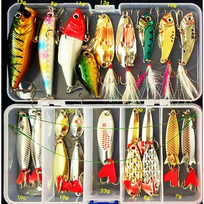 Complete Fishing Lures Tackle Set
