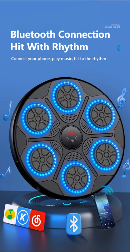 Music Boxing Trainer Bluetooth Wall Mounted