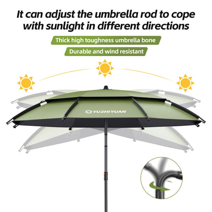 Adjustable Foldable Outdoor Fishing Umbrella