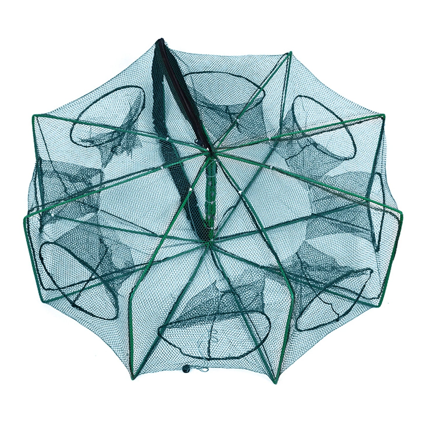 Collapsible Multi-Entry Fishing Trap