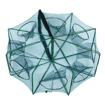 Collapsible Multi-Entry Fishing Trap