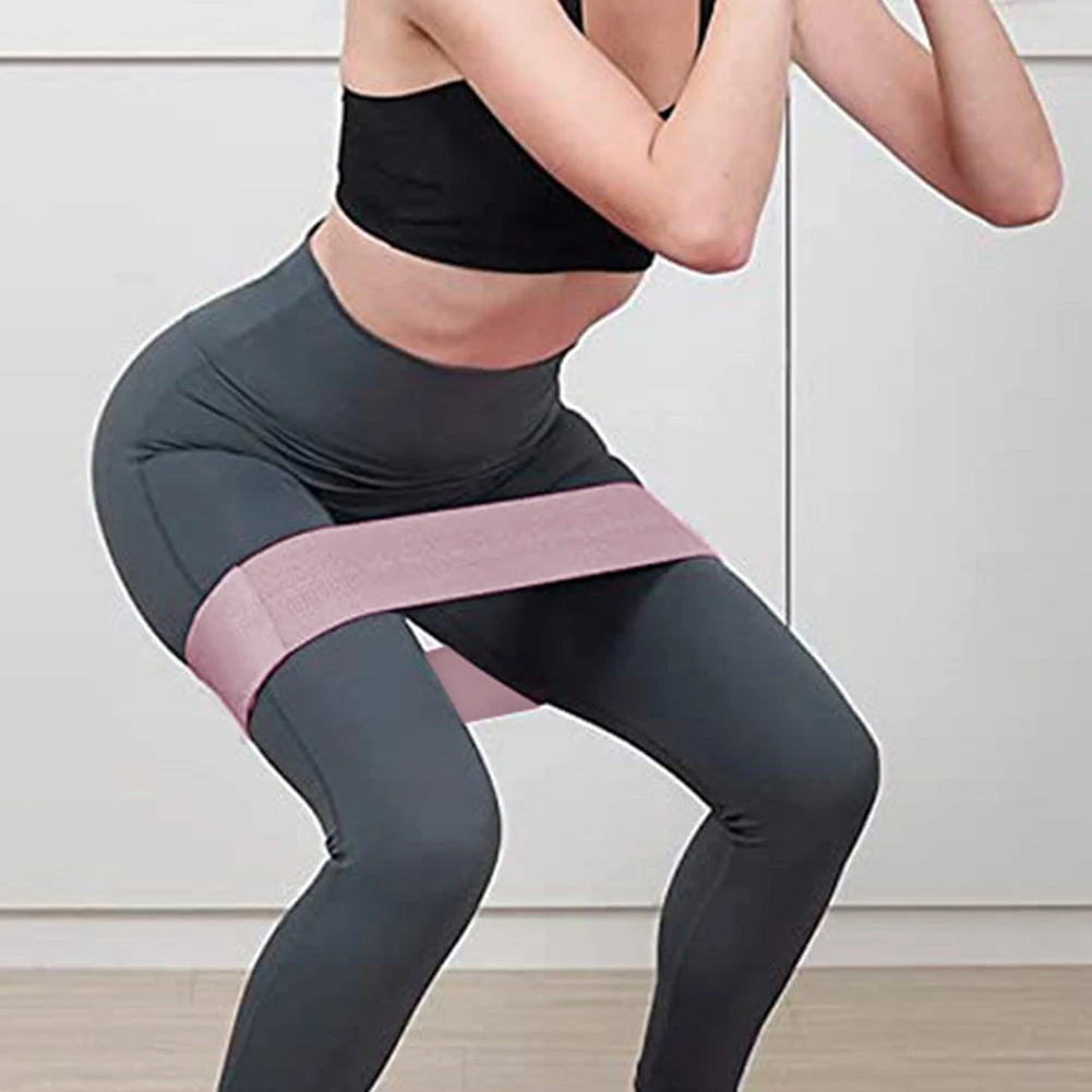 Elastic Workout Glute & Thigh Resistance Bands