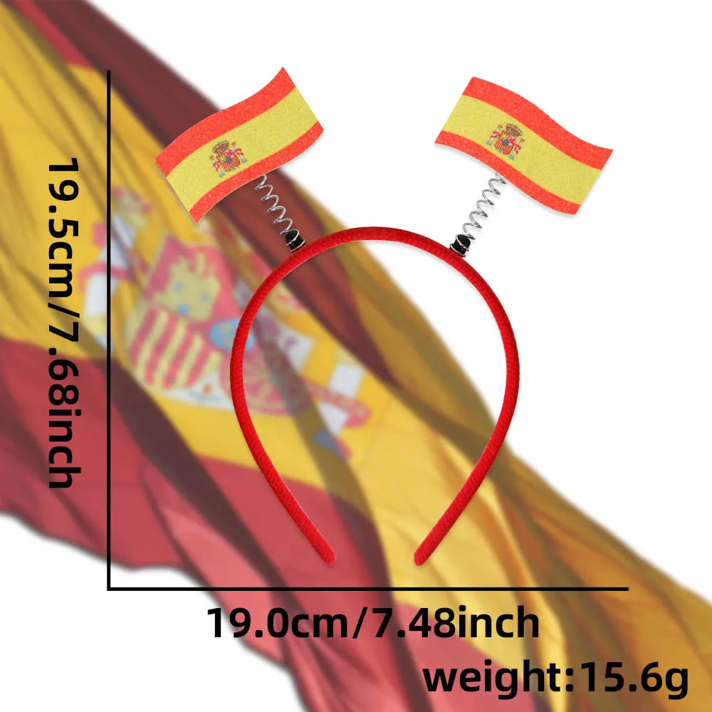 National Flag Fan Headband