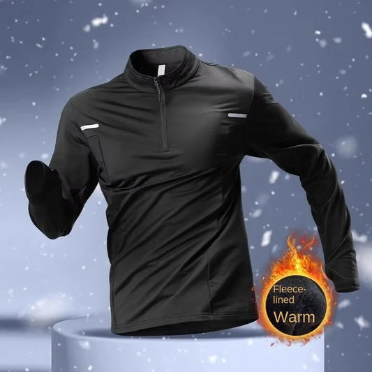 Winter Half-Zip Training Fleece Top