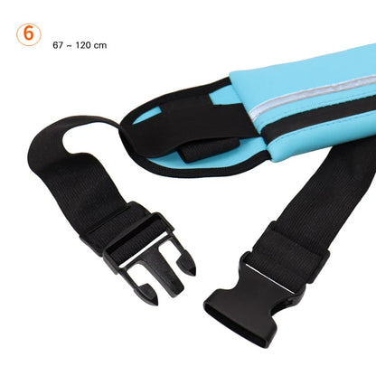 Sports waist bag for running, cycling, and gym – fits phones and essentials
