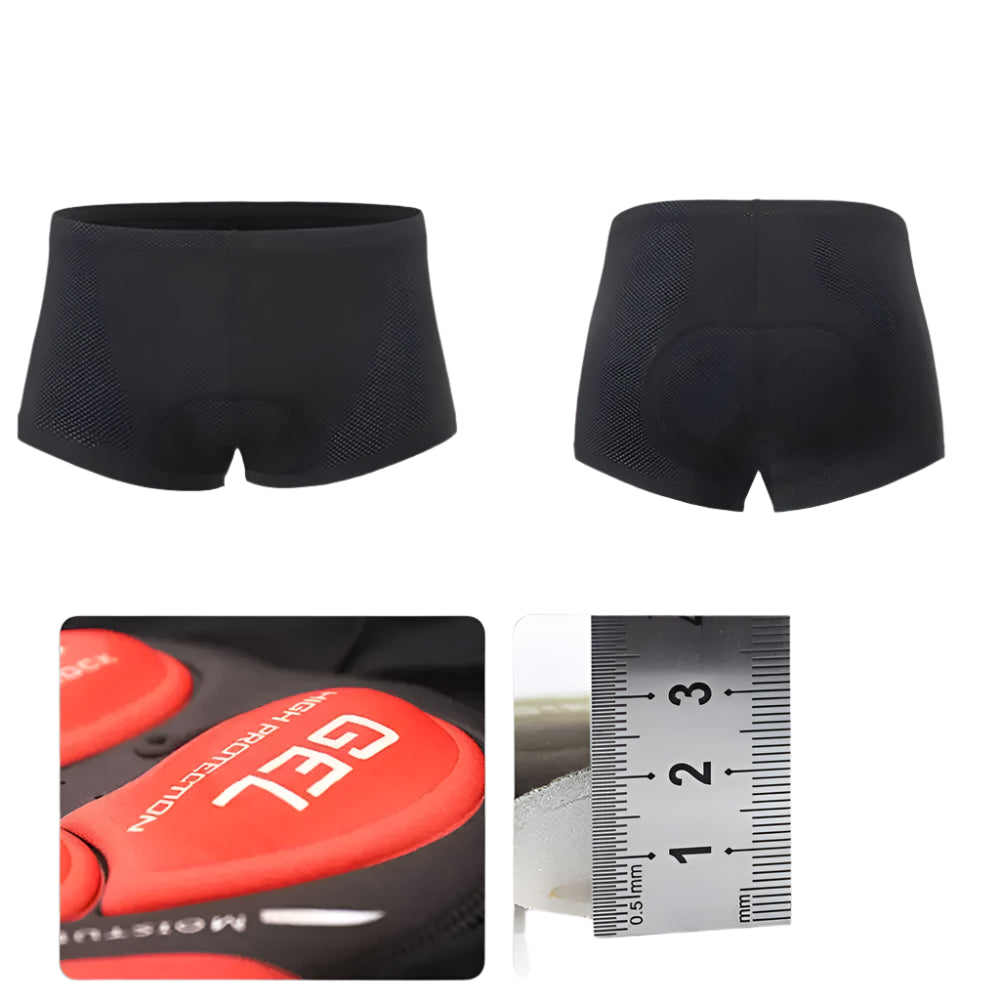 NEWBOLER cycling underwear with 5D gel pad for shockproof comfort