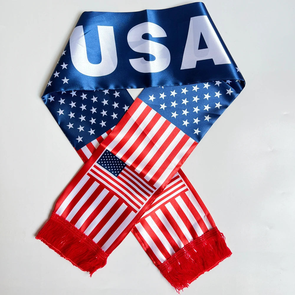 Haiti Norway Double-Sided Flag Scarf