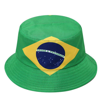 Reversible National Flag Bucket Hat