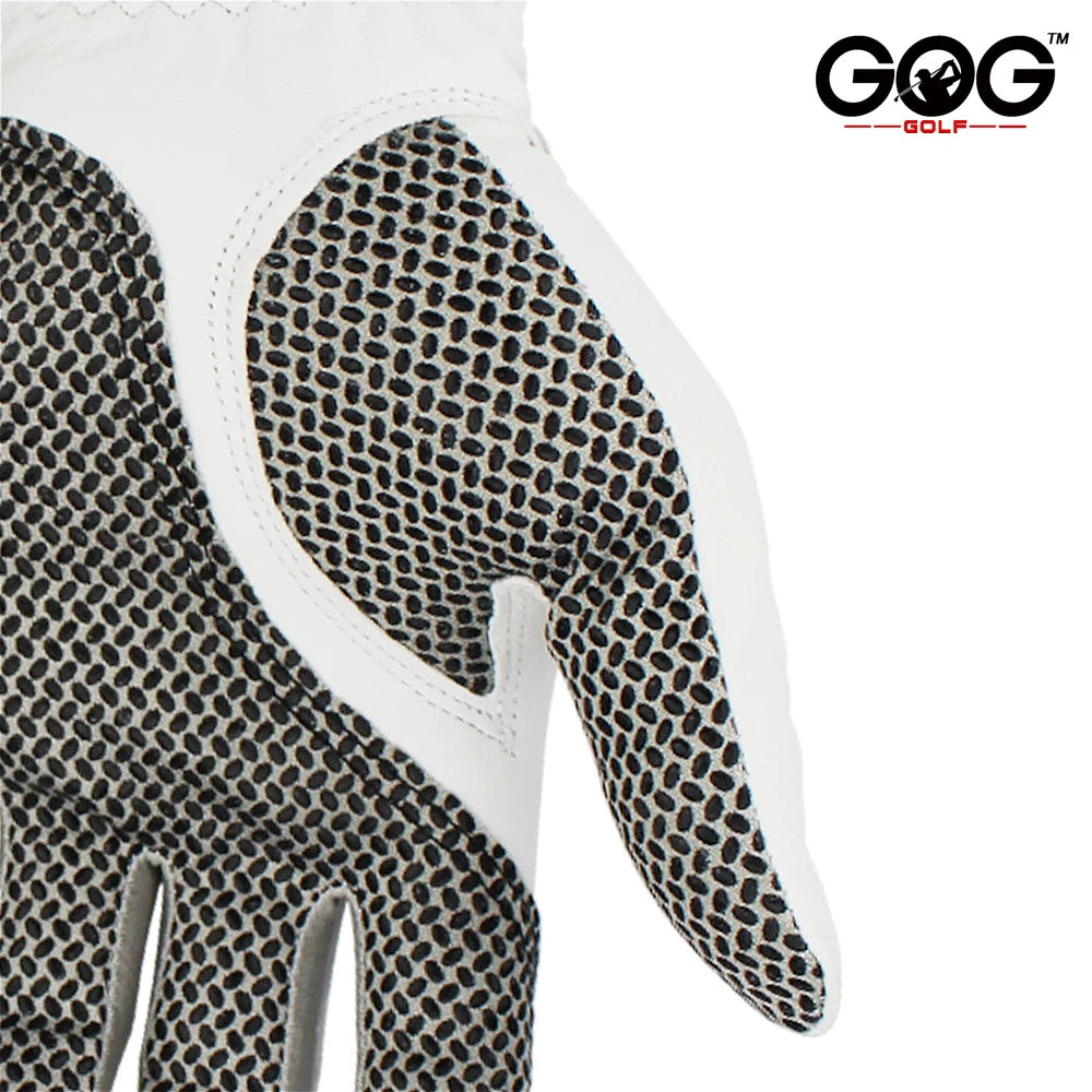 Pure Sheepskin Anti-Slip Golf Gloves