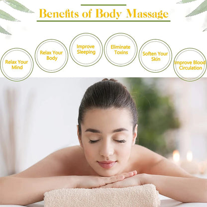 Wooden massage roller for trigger point and cellulite relief