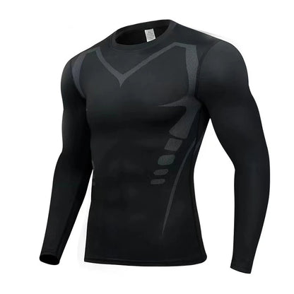 Men’s Long Sleeve Compression Sports T-Shirt