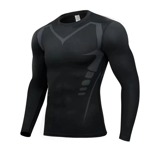 Men’s Long Sleeve Compression Sports T-Shirt