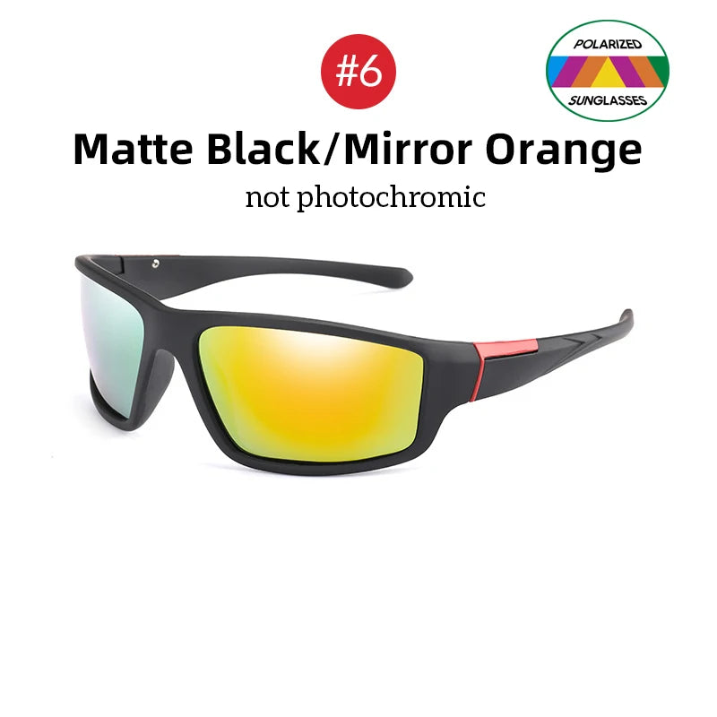 Red Polarized TAC Fishing Goggles