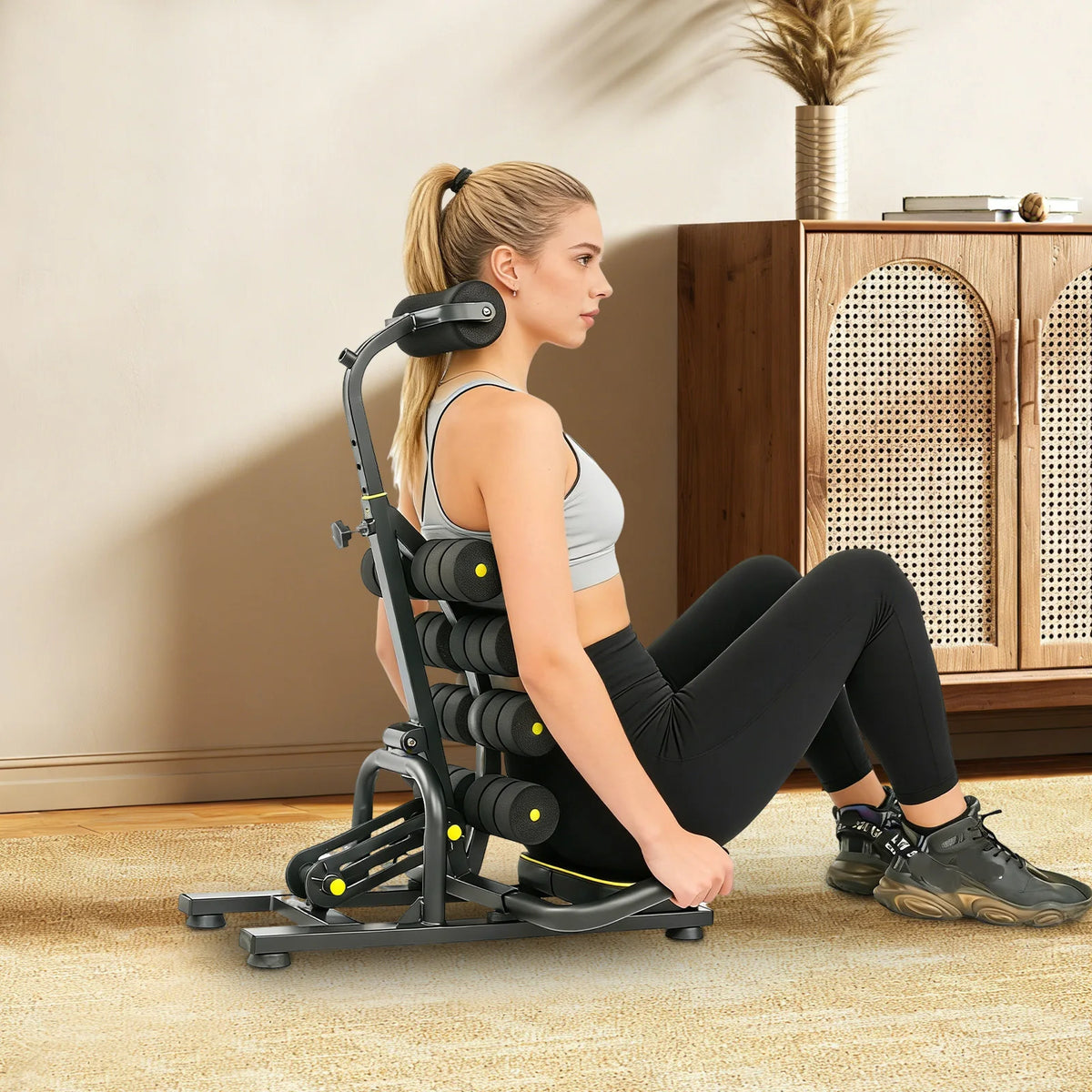 Compact Adjustable Inversion Back Stretcher