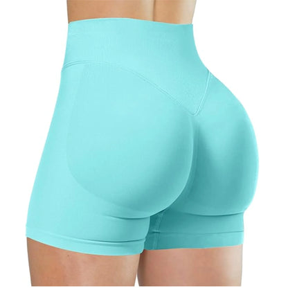High-Waisted Yoga Shorts Fitness Leggings