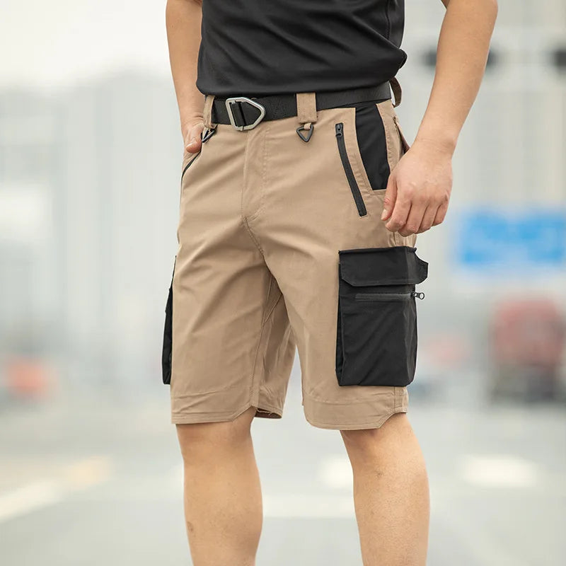 Tactical Multi-Pocket Cargo Shorts