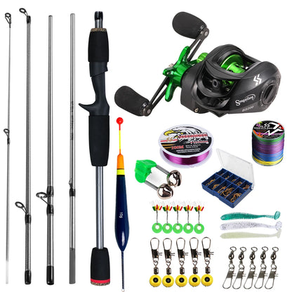 Baitcasting Rod and Reel Combo