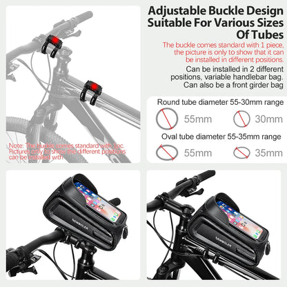 Bicycle Bag Cycling Top Front Tube