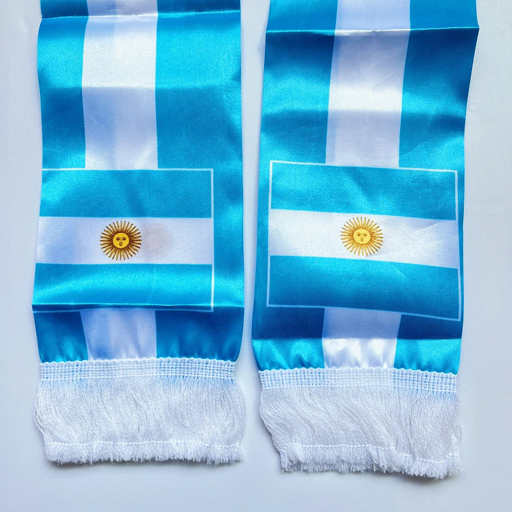 Haiti Norway Double-Sided Flag Scarf