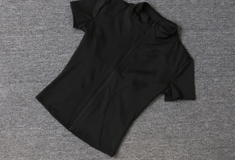 Women’s Slim Fit Quick-Dry Full Zip Yoga & Running Top
