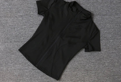 Women’s Slim Fit Quick-Dry Full Zip Yoga & Running Top