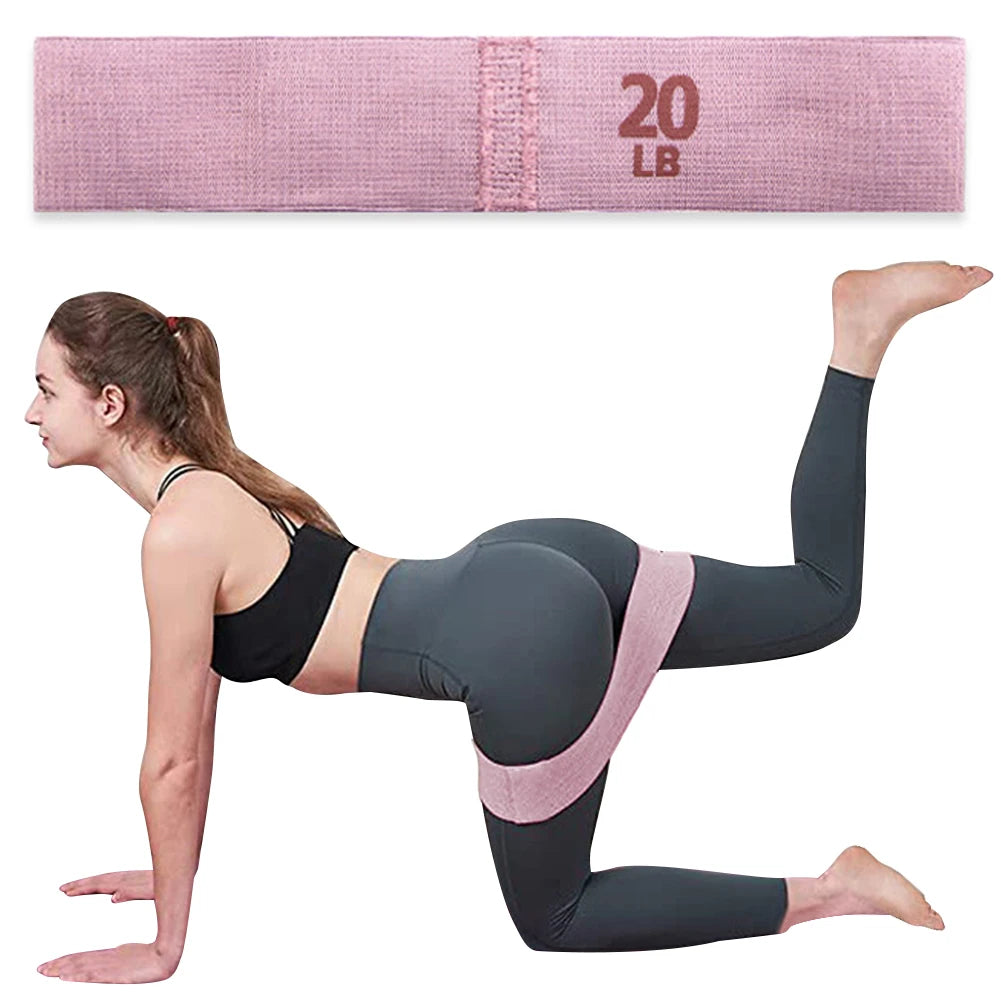 Elastic Workout Glute & Thigh Resistance Bands