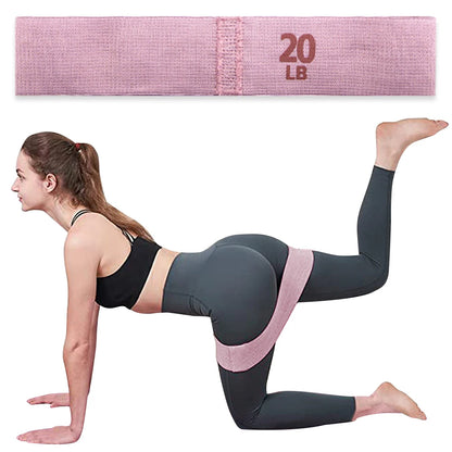 Elastic Workout Glute & Thigh Resistance Bands