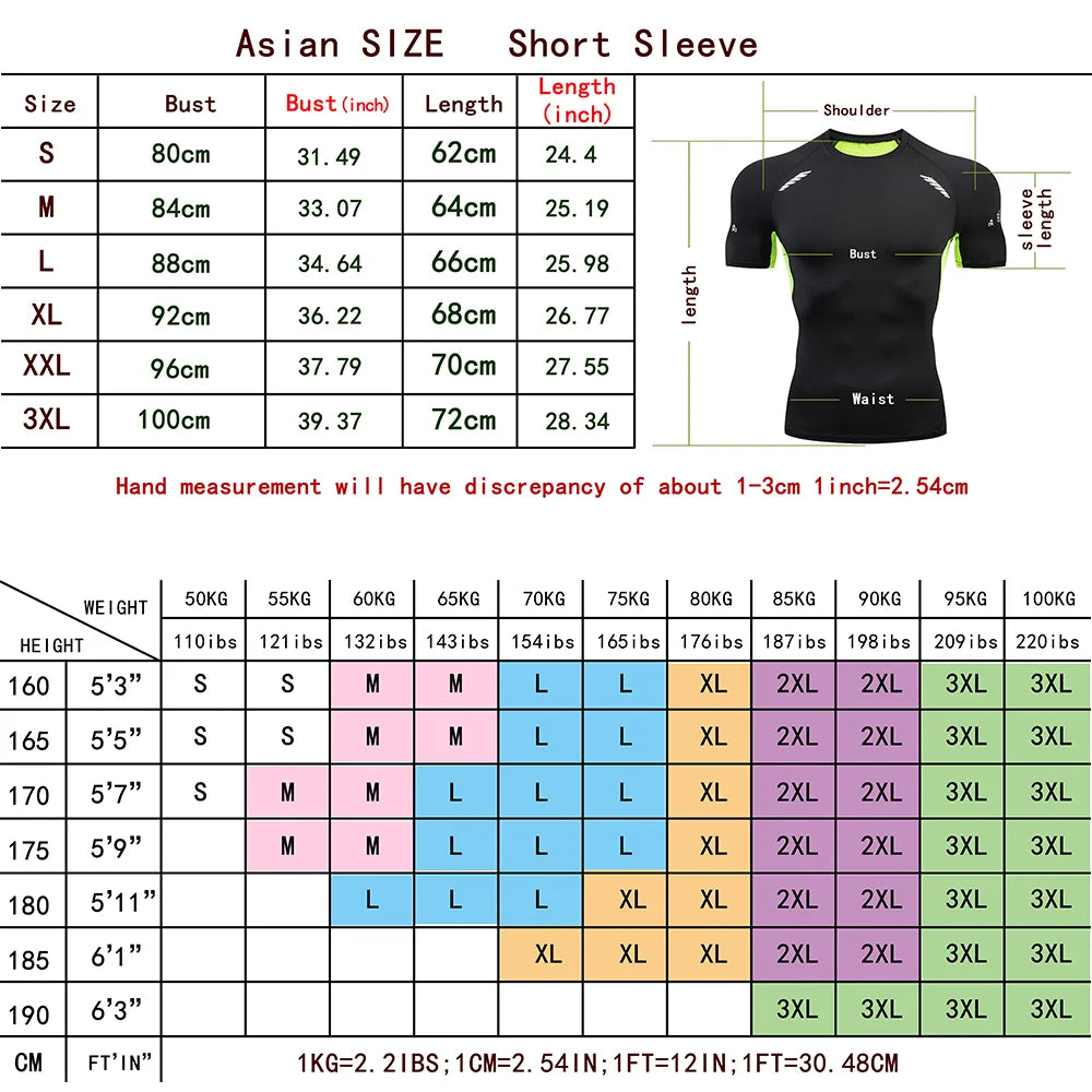 Men’s Compression Quick Dry Gym Shirt