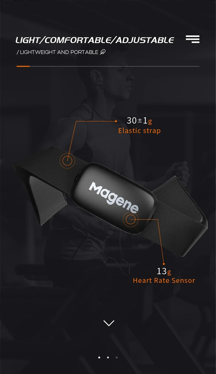 Heart Rate Monitor - Bluetooth with Chest Strap
