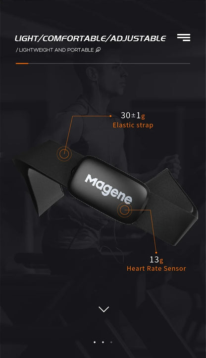 Heart Rate Monitor - Bluetooth with Chest Strap
