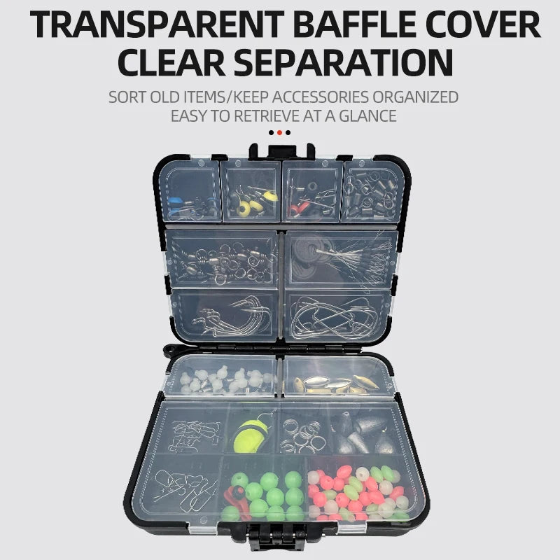 183pc Fishing Accessories Storage Set