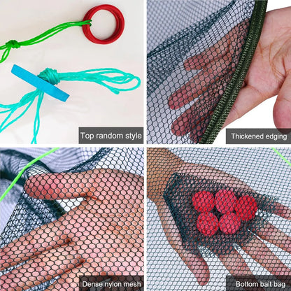 Large Foldable Drop Fishing Net
