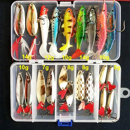 Complete Fishing Lures Tackle Set