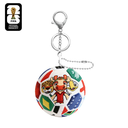World Cup Soccer Ball Keychain