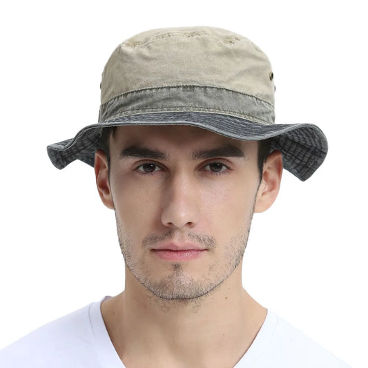 Men's Cotton Outdoor Bucket Hat