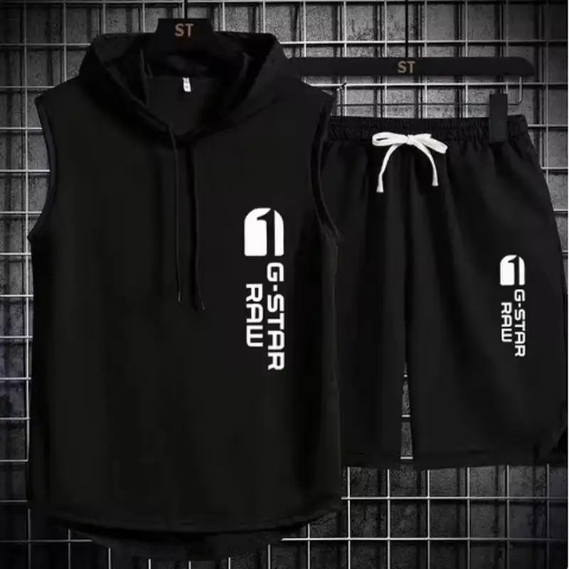 Summer Sports Tracksuit Two-Piece Set